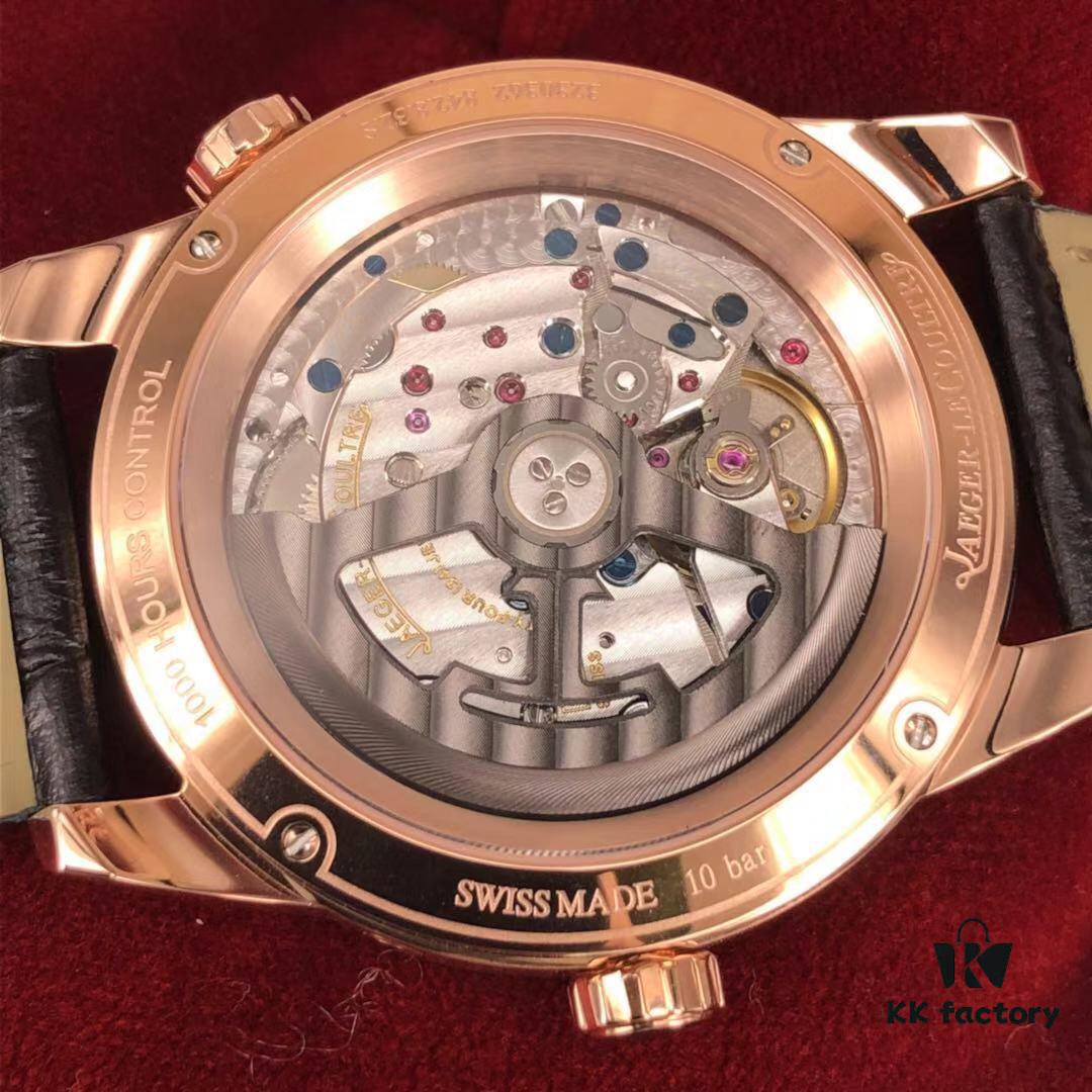 6931a871ccd8ab3d7af9cdee JL Jaeger LeCoultre Geophysic Geographic World Time Watch - Blue-Black Gradient and Full Black Dial, Sapphire Crystal, 936A/1 Automatic Movement