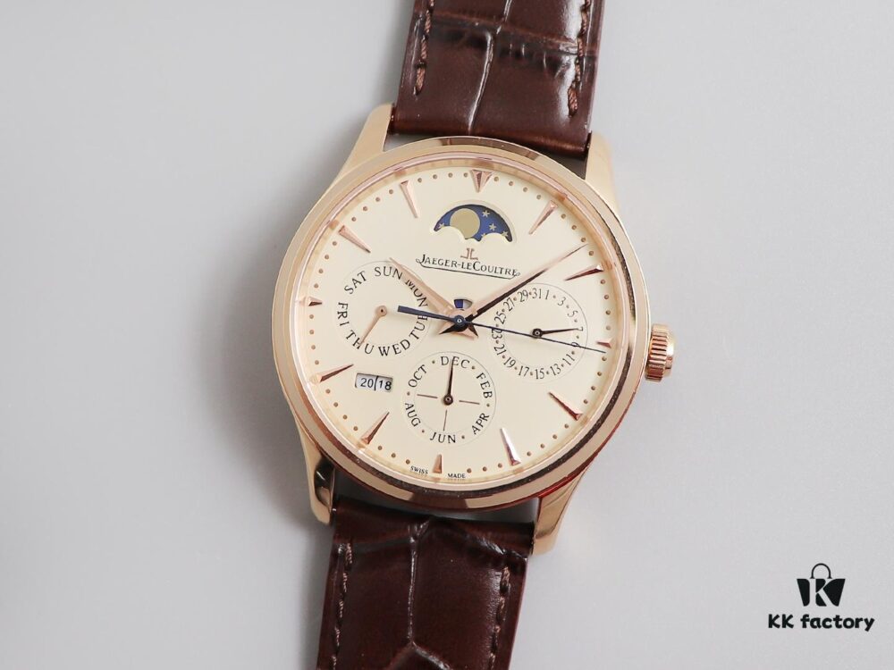 6931a871ccd8ab3d7af9cdf9 V9 Jaeger Master Calendar Automatic Mechanical Watch - Reproduction of the 'Doctor Strange' Movie Edition with Full Perpetual Calendar Functionality