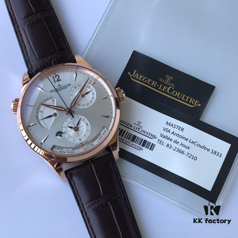 6931a872ccd8ab3d7af9ce02 TWA Factory V2 Upgraded Version #39495 | Highest Market Version JL Jaeger LeCoultre 'Geophysicist Master' Multifunction Watch with Cal.939A Movement, 42mm 316L Stainless Steel Case, Date Display, Dual Time Zone, Power Reserve Indicator