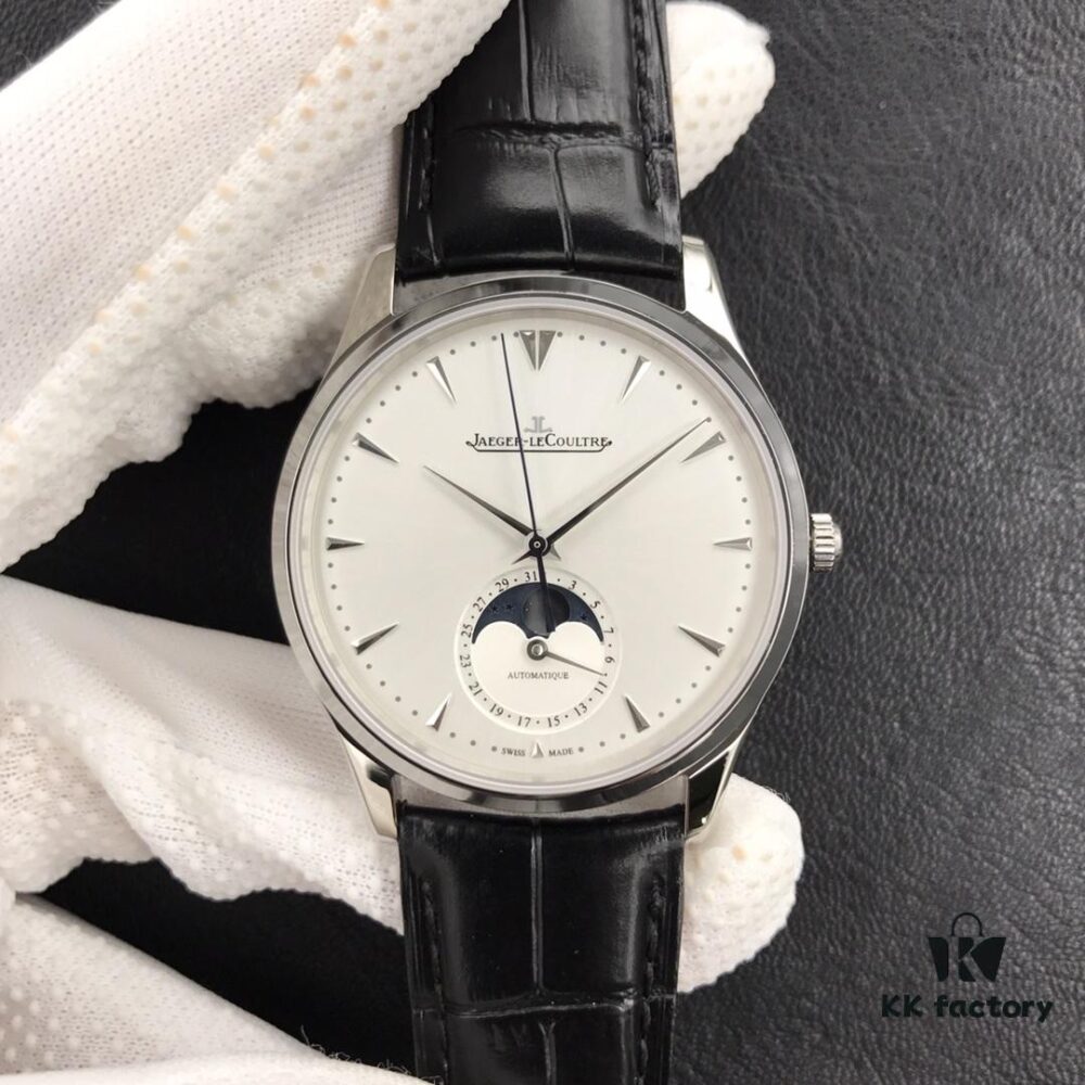 6931a873ccd8ab3d7af9ce0b ZF Presents 'Thin Achievements, Annual Masterpiece' – New ZF Jaeger Moon Phase Master Series, 39mm x 9.9mm Case Diameter Matching Original, Lunar and Solar Calendar Dual Display at 6 o'clock Subdial, Moon Phase Completes One Rotation Per Month, Functions Identical to Genuine