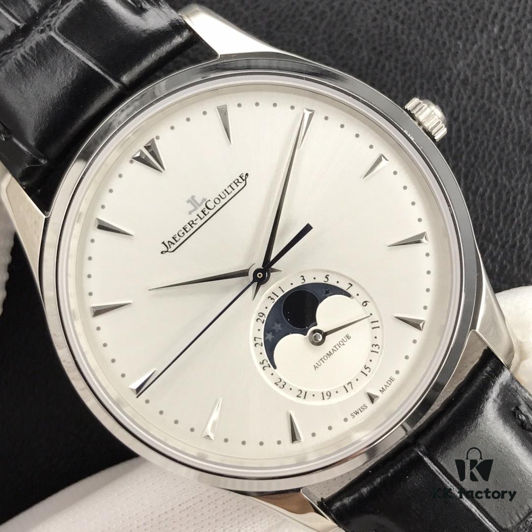 6931a873ccd8ab3d7af9ce0e ZF Presents 'Thin Achievements, Annual Masterpiece' – New ZF Jaeger Moon Phase Master Series, 39mm x 9.9mm Case Diameter Matching Original, Lunar and Solar Calendar Dual Display at 6 o'clock Subdial, Moon Phase Completes One Rotation Per Month, Functions Identical to Genuine