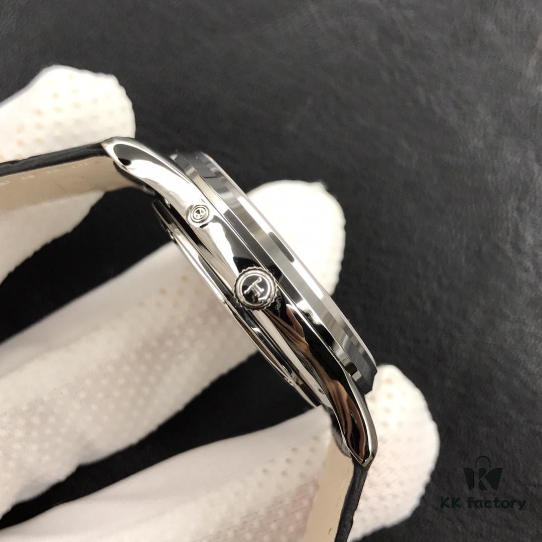 6931a873ccd8ab3d7af9ce0f ZF Presents 'Thin Achievements, Annual Masterpiece' – New ZF Jaeger Moon Phase Master Series, 39mm x 9.9mm Case Diameter Matching Original, Lunar and Solar Calendar Dual Display at 6 o'clock Subdial, Moon Phase Completes One Rotation Per Month, Functions Identical to Genuine