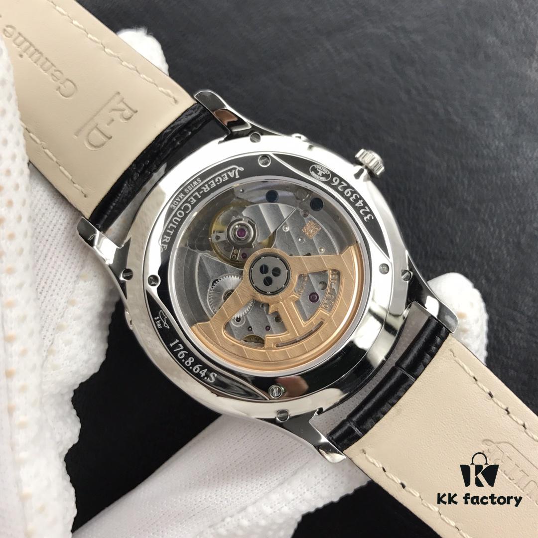 6931a873ccd8ab3d7af9ce11 ZF Presents 'Thin Achievements, Annual Masterpiece' – New ZF Jaeger Moon Phase Master Series, 39mm x 9.9mm Case Diameter Matching Original, Lunar and Solar Calendar Dual Display at 6 o'clock Subdial, Moon Phase Completes One Rotation Per Month, Functions Identical to Genuine