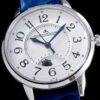 6931a876ccd8ab3d7af9ce4b BF Fine Collection Jaeger LeCoultre Rendez-Vous Series Upgraded Version Released with Imported Italian Cow Leather Strap, Top-Quality Blued Steel Hands, Equipped with Modified Imported 9015 Movement Replacing Original Cal.898A Automatic Self-Winding Movement (No Additional Plate), Featuring Day-Night Display, Diameter: 34mm, Thickness: 10mm