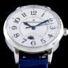 6931a877ccd8ab3d7af9ce4d BF Fine Collection Jaeger LeCoultre Rendez-Vous Series Upgraded Version Released with Imported Italian Cow Leather Strap, Top-Quality Blued Steel Hands, Equipped with Modified Imported 9015 Movement Replacing Original Cal.898A Automatic Self-Winding Movement (No Additional Plate), Featuring Day-Night Display, Diameter: 34mm, Thickness: 10mm