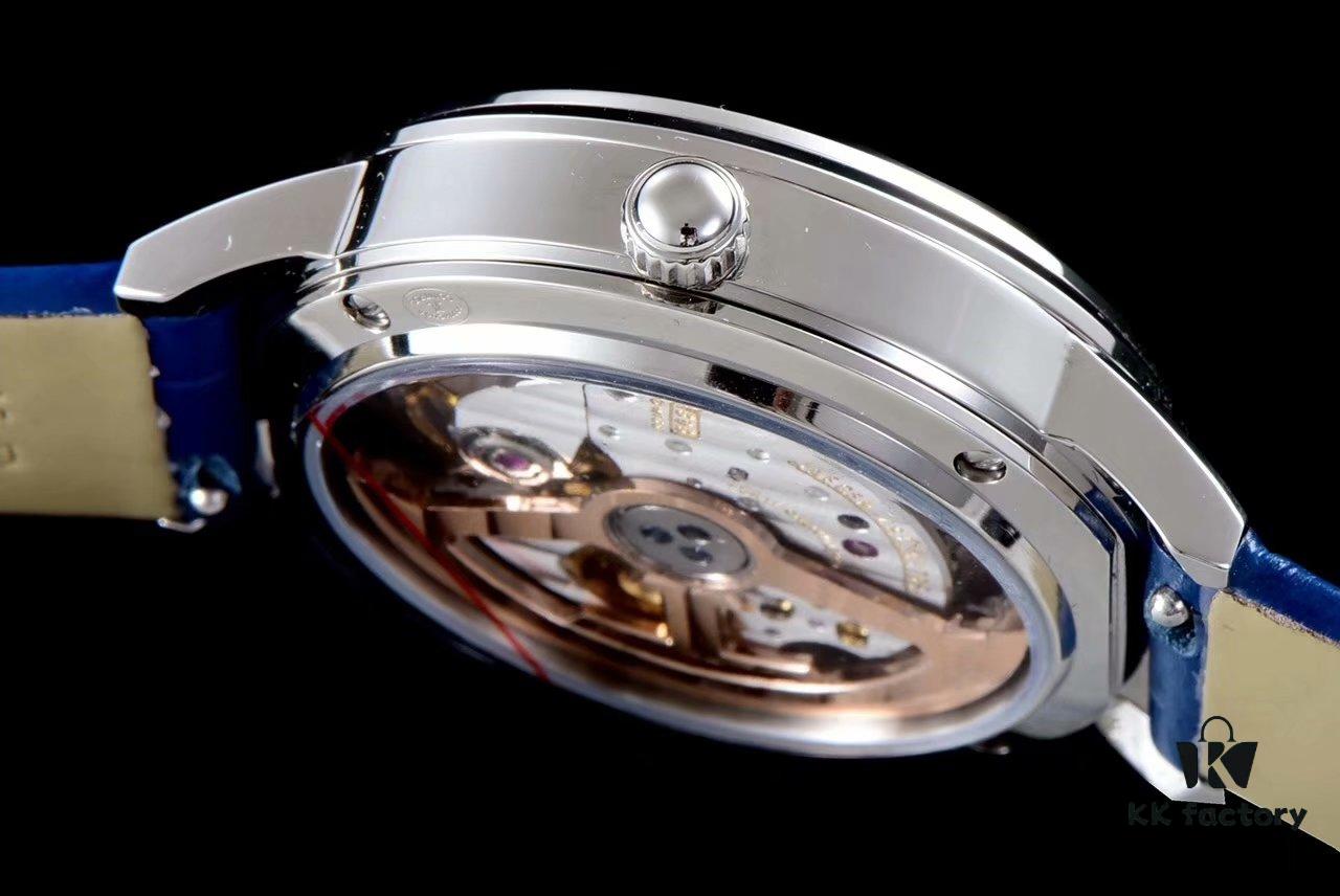 6931a877ccd8ab3d7af9ce4f BF Fine Collection Jaeger LeCoultre Rendez-Vous Series Upgraded Version Released with Imported Italian Cow Leather Strap, Top-Quality Blued Steel Hands, Equipped with Modified Imported 9015 Movement Replacing Original Cal.898A Automatic Self-Winding Movement (No Additional Plate), Featuring Day-Night Display, Diameter: 34mm, Thickness: 10mm