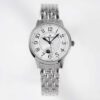 6931a878ccd8ab3d7af9ce65 BF Fine Collection Jaeger LeCoultre Rendez-Vous Series with Imported 316L Stainless Steel Bracelet, Top-Quality Blued Steel Hands, Equipped with Modified Imported 9015 Movement Simulating Original Cal. 898A Automatic Self-Winding Movement (Without Additional Plate), Featuring Day-Night Display, Diameter: 34mm, Thickness: 10mm