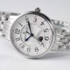 6931a878ccd8ab3d7af9ce69 BF Fine Collection Jaeger LeCoultre Rendez-Vous Series with Imported 316L Stainless Steel Bracelet, Top-Quality Blued Steel Hands, Equipped with Modified Imported 9015 Movement Simulating Original Cal. 898A Automatic Self-Winding Movement (Without Additional Plate), Featuring Day-Night Display, Diameter: 34mm, Thickness: 10mm