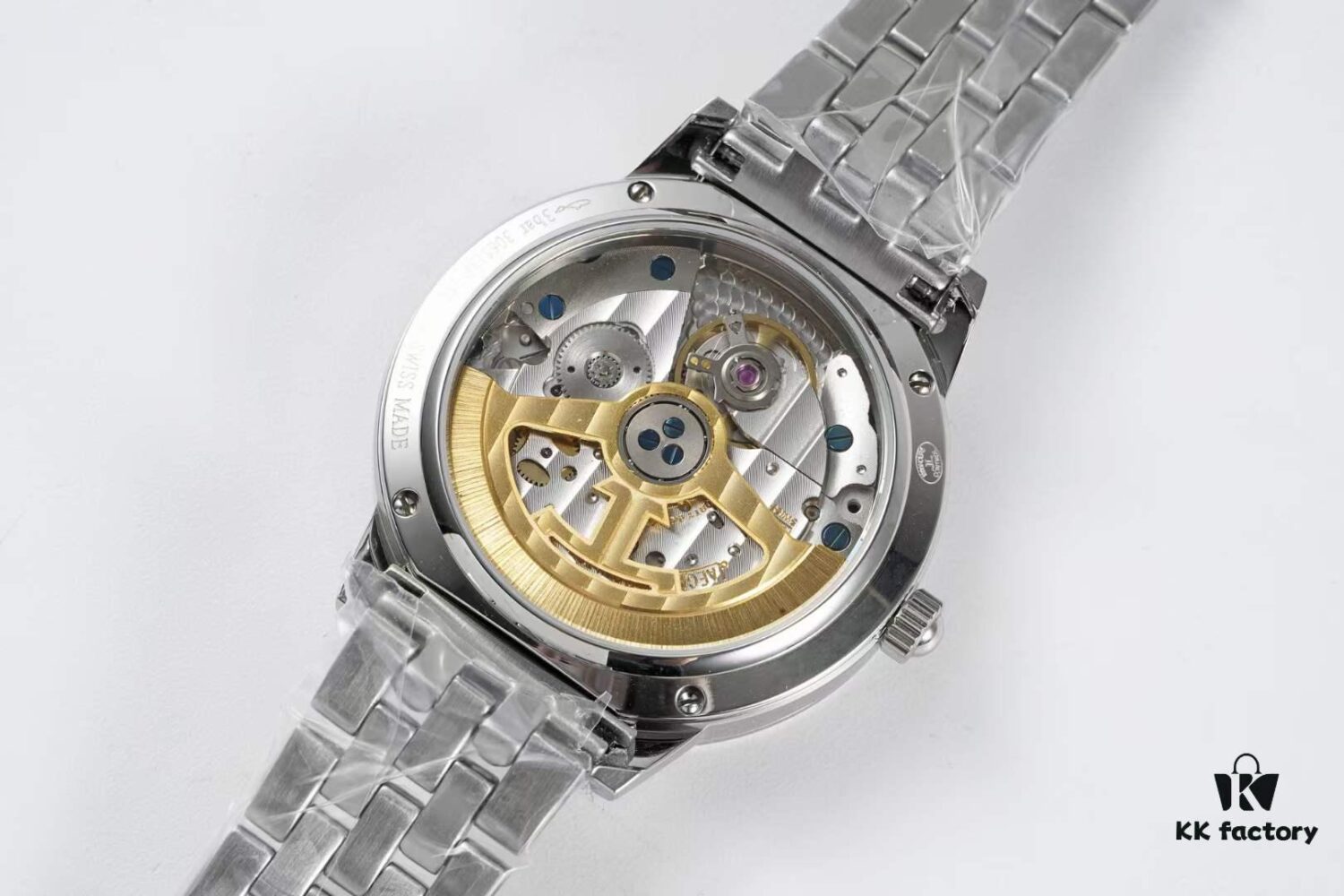 6931a878ccd8ab3d7af9ce6d BF Fine Collection Jaeger LeCoultre Rendez-Vous Series with Imported 316L Stainless Steel Bracelet, Top-Quality Blued Steel Hands, Equipped with Modified Imported 9015 Movement Simulating Original Cal. 898A Automatic Self-Winding Movement (Without Additional Plate), Featuring Day-Night Display, Diameter: 34mm, Thickness: 10mm