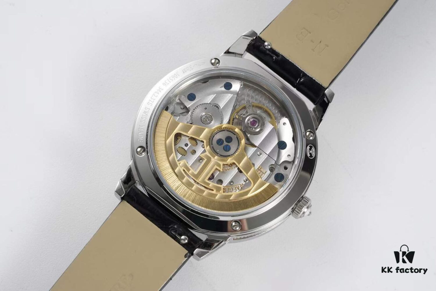 6931a879ccd8ab3d7af9ce76 BF Fine Collection Jaeger LeCoultre Rendez-Vous Series with Imported Italian Cowhide Strap, Top-Grade Blued Steel Hands, Equipped with Modified 9015 Movement Replacing Original Cal.898A Automatic Self-Winding Movement (No Additional Bridge Plate), Featuring Day-Night Display, Diameter: 34mm, Thickness: 10mm