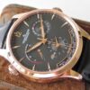 TWA Factory V2 Upgraded Version! [Top Market Edition] JL Jaeger LeCoultre 'Geophysicist Master' Multifunction Watch with Cal.939A Movement, 42mm Stainless Steel Case, Date Display, Dual Time Zone, Power Reserve Indicator