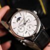 V9 Jaeger Master Ultra Thin Perpetual Calendar Automatic Mechanical Watch - Reproduction of Stephen Strange's Watch from 'Doctor Strange'