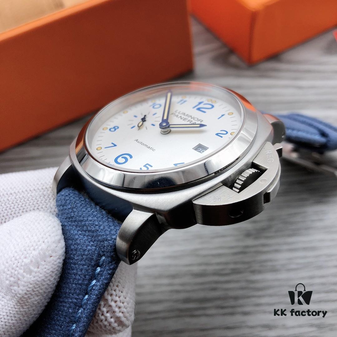 6931a87eccd8ab3d7af9ced1 Panerai PAM00906 LUMINOR DUE Series Automatic Mechanical Men's Watch, 47mm, Stainless Steel, 5.3mm Thick, Equipped with Panerai Manufacture Automatic Swiss Movement