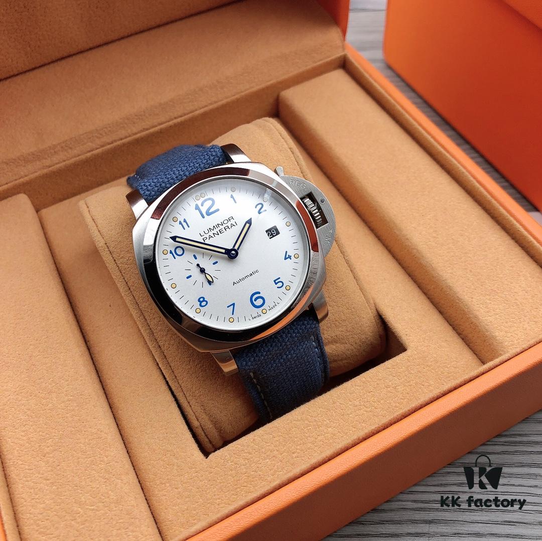6931a87fccd8ab3d7af9ced6 Panerai PAM00906 LUMINOR DUE Series Automatic Mechanical Men's Watch, 47mm, Stainless Steel, 5.3mm Thick, Equipped with Panerai Manufacture Automatic Swiss Movement