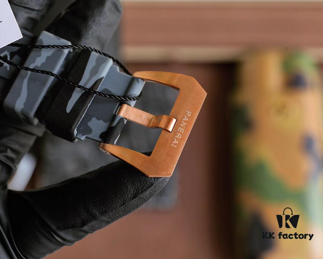 6931a880ccd8ab3d7af9cef1 Panerai PANERAI Arc-coated Glass 44mm*16mm Automatic Mechanical Watch with Camouflage Rubber Strap and Original Buckle