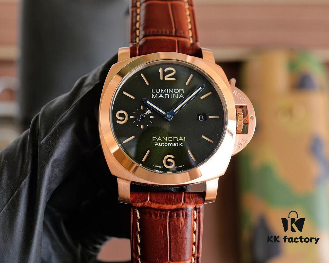 6931a880ccd8ab3d7af9cef2 Panerai PANERAI Arc-coated Glass 44mm*16mm Automatic Mechanical Watch with Camouflage Rubber Strap and Original Buckle