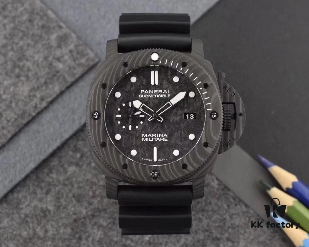 6931a882ccd8ab3d7af9cf05 VS New Arrival: 2019 Geneva Panerai New Model PAM979 – The Younger Brother of PAM616, Featuring a Brand-New Carbon Fiber Dial