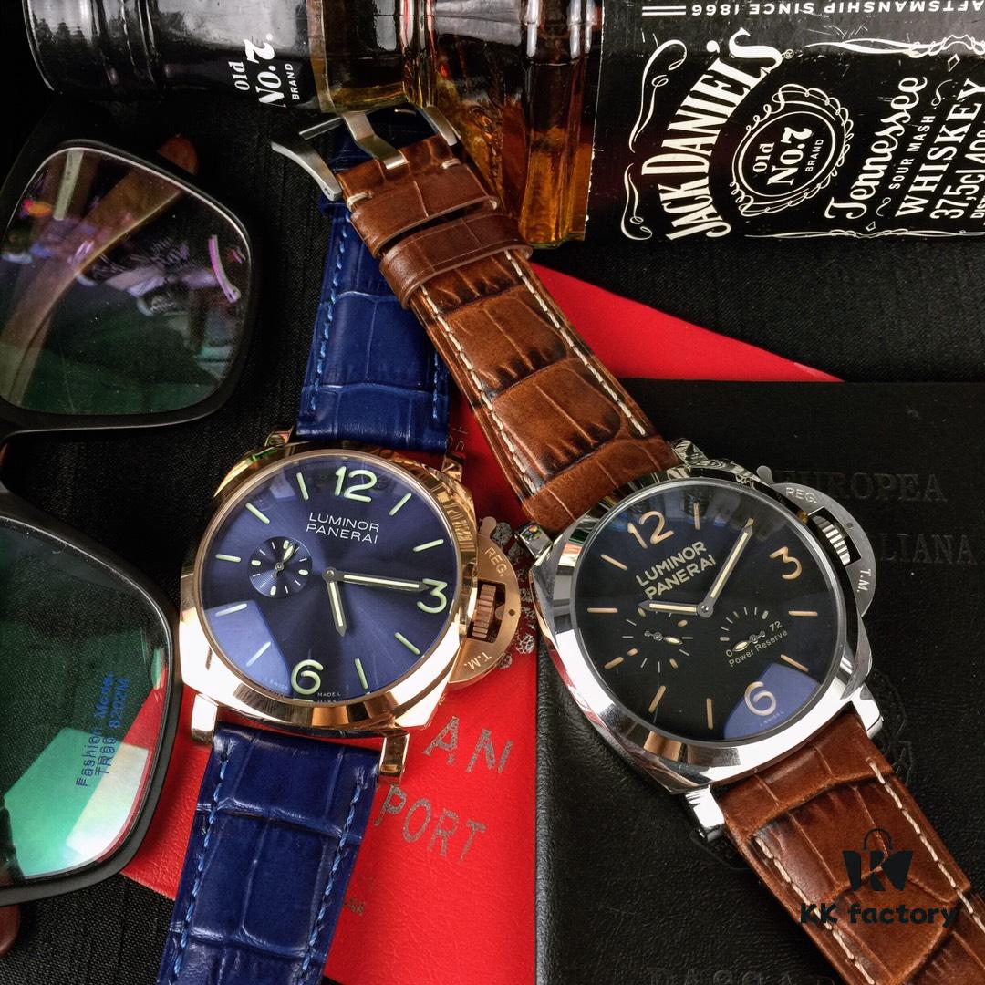 6931a882ccd8ab3d7af9cf0d Panerai PANERAI Arc-coated Glass 47mm*16mm Full-grain Calf Leather Strap with Original Pin Buckle Automatic Mechanical A Watch from the Tough Guy