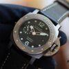 6931a884ccd8ab3d7af9cf2c Panerai PANERAI Arc-shaped Coated Glass 47mm*16mm Full Grain Leather Strap with Original Pin Buckle Fully Automatic Mechanical Movement Bronze/Titanium Case A Watch from the Tough Man