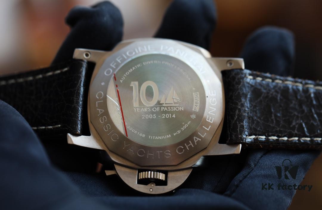 6931a884ccd8ab3d7af9cf31 Panerai PANERAI Arc-shaped Coated Glass 47mm*16mm Full Grain Leather Strap with Original Pin Buckle Fully Automatic Mechanical Movement Bronze/Titanium Case A Watch from the Tough Man