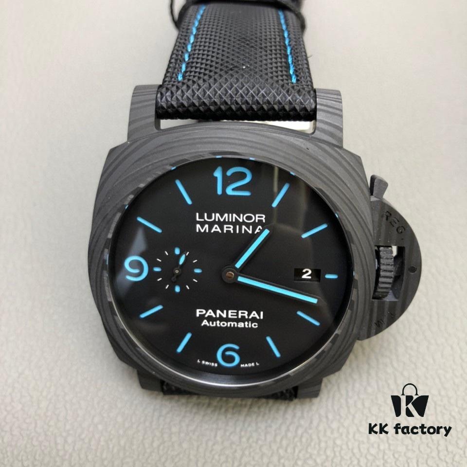 6931a886ccd8ab3d7af9cf51 VS Factory New Masterpiece Panerai PAM1661 Carbon Fiber Case Lightweight Design Perfect for Summer Wear 44x14.5mm