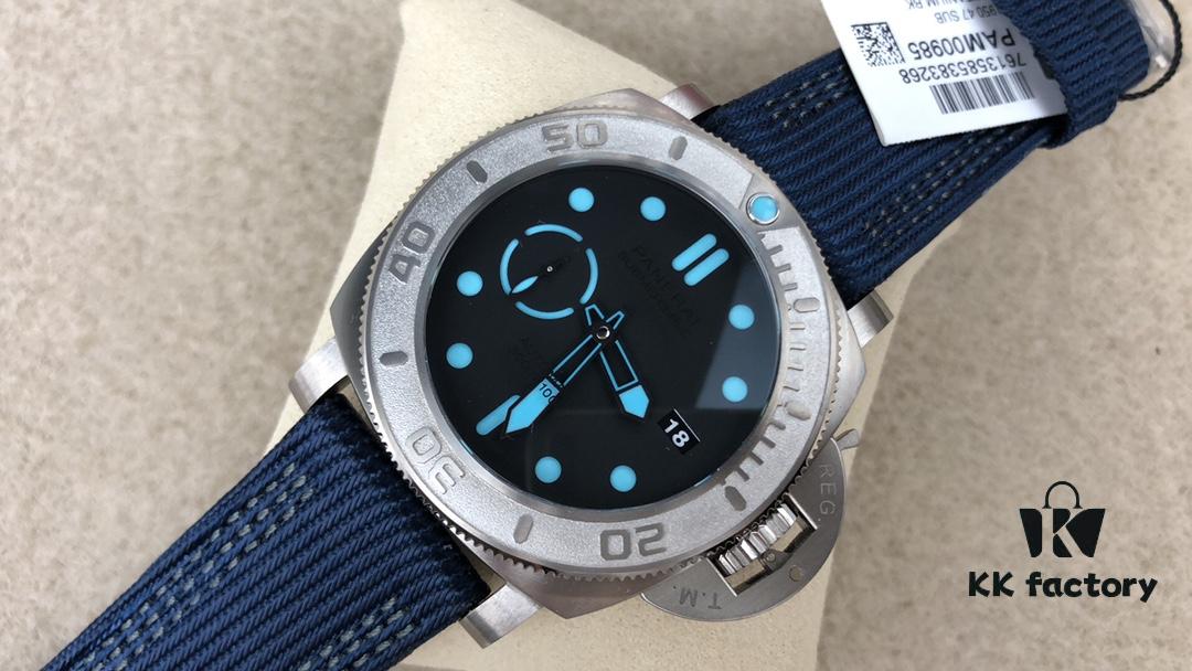 6931a888ccd8ab3d7af9cf70 vsPAM985-47mm, Panerai 2019 Heartfelt Creation: Internal Floating Logo, Dimensional Numerical Bezel, Trigonic Clear Dial, PET Resin Fiber Strap, Perfect Fusion of Classic and Modern Design Elements, Breaking Self-limitations