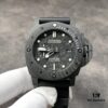 6931a889ccd8ab3d7af9cf80 PANERAI Radiomir Submersible Series Automatic Mechanical Diving Watch PAM00979 PAM979 VS979 979 Carbotech Carbon Fiber Case Diving Countdown Bezel Sapphire Crystal Scratch-Resistant Crown Guard Bridge Luminous Dial with Italian Navy Frogman Commando Engraved Titanium PVD Black Case Back Rubber Expansion Strap P.9010 Movement 47mm Diameter