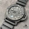 6931a889ccd8ab3d7af9cf83 PANERAI Radiomir Submersible Series Automatic Mechanical Diving Watch PAM00979 PAM979 VS979 979 Carbotech Carbon Fiber Case Diving Countdown Bezel Sapphire Crystal Scratch-Resistant Crown Guard Bridge Luminous Dial with Italian Navy Frogman Commando Engraved Titanium PVD Black Case Back Rubber Expansion Strap P.9010 Movement 47mm Diameter