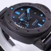 6931a88accd8ab3d7af9cf8d VS Panerai SUBMERSIBLE Series Automatic Mechanical Diving Watch PAM01616 CARBOTECH Carbon Fiber Case Diving Countdown Bezel with Blue Scale Line Sapphire Crystal Screw-down Crown with Safety Bridge Titanium PVD Black Case Back with Engraved Submarine Pattern