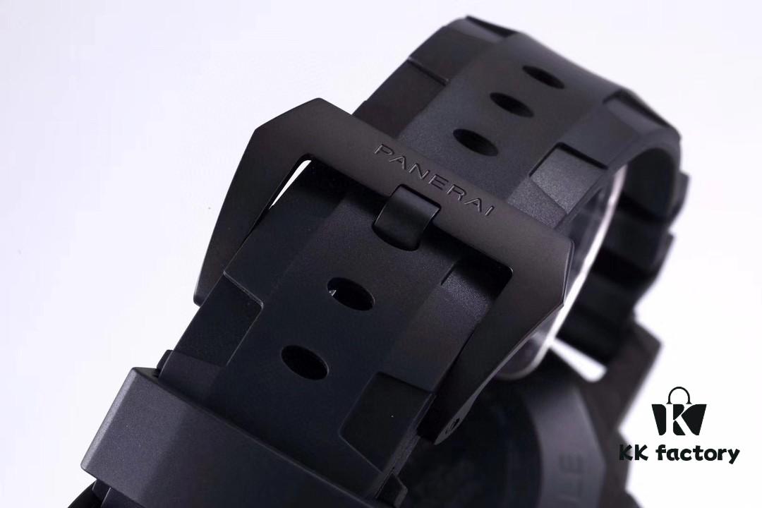 6931a88accd8ab3d7af9cf90 VS Panerai SUBMERSIBLE Series Automatic Mechanical Diving Watch PAM01616 CARBOTECH Carbon Fiber Case Diving Countdown Bezel with Blue Scale Line Sapphire Crystal Screw-down Crown with Safety Bridge Titanium PVD Black Case Back with Engraved Submarine Pattern