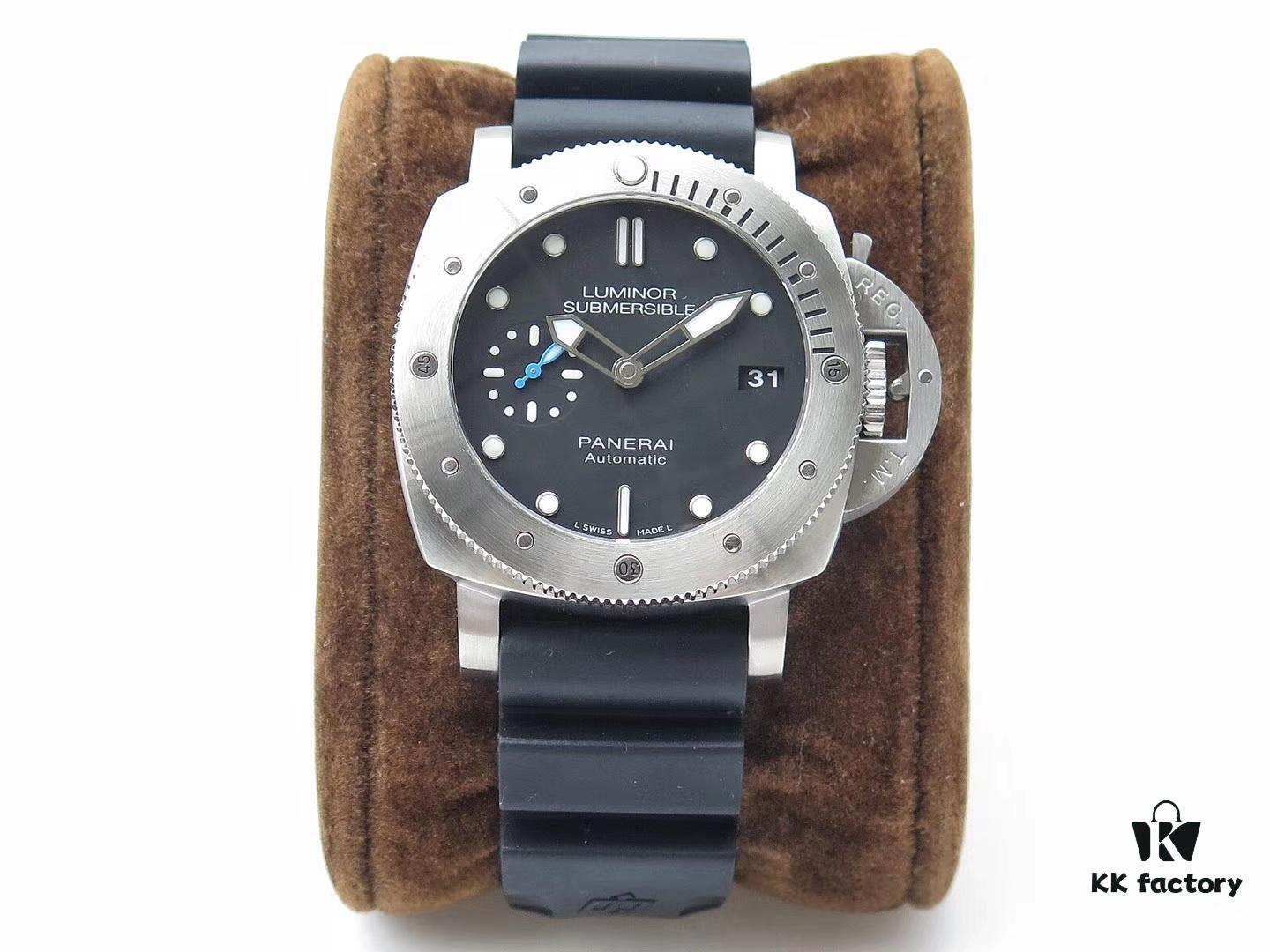 6931a88eccd8ab3d7af9cfd1 ZF Factory Replica Panerai PAM682, 1950 Series Small Diameter Model Suitable for Women, Seductive Blue Small Seconds, 42x16mm