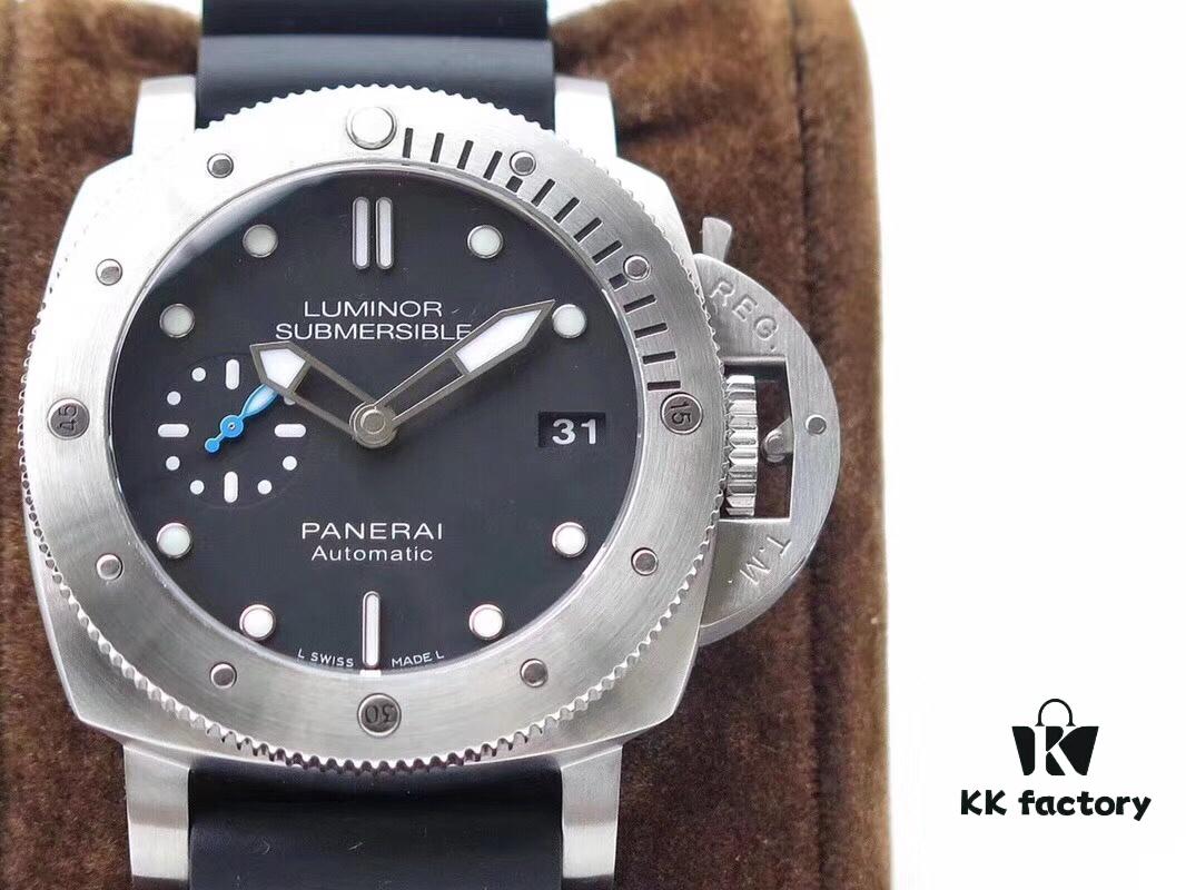 6931a896ccd8ab3d7af9d05a ZF Production Panerai Pam682, Small Case with Natural Rubber Strap
