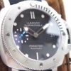6931a896ccd8ab3d7af9d05d ZF Production Panerai Pam682, Small Case with Natural Rubber Strap