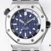 6931a899ccd8ab3d7af9d088 Audemars Piguet Diver - New Model 15720! 42mm x 14.2mm Stainless Steel Case with Anti-Reflective Sapphire Crystal, Black Ceramic Screw-Down Crown, Calibre 4308 Automatic Movement, 'Méga Tapisserie' Dial, Luminescent Markers, Rubber Strap