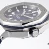 6931a899ccd8ab3d7af9d08b Audemars Piguet Diver - New Model 15720! 42mm x 14.2mm Stainless Steel Case with Anti-Reflective Sapphire Crystal, Black Ceramic Screw-Down Crown, Calibre 4308 Automatic Movement, 'Méga Tapisserie' Dial, Luminescent Markers, Rubber Strap