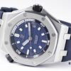6931a899ccd8ab3d7af9d08d Audemars Piguet Diver - New Model 15720! 42mm x 14.2mm Stainless Steel Case with Anti-Reflective Sapphire Crystal, Black Ceramic Screw-Down Crown, Calibre 4308 Automatic Movement, 'Méga Tapisserie' Dial, Luminescent Markers, Rubber Strap