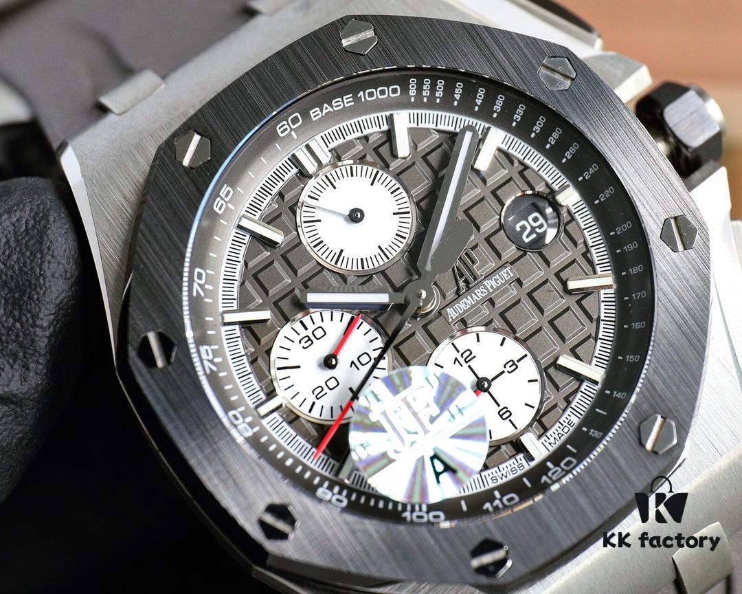 6931a89accd8ab3d7af9d098 Ceramic Bezel 🔘 Version Audemars Piguet Royal Oak Offshore Limited Multi-Function Chronograph Mechanical Watch 44MM 17MM