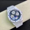 6931a8a1ccd8ab3d7af9d109 APS AP Royal Oak Series White Ceramic 26579 True Moon Phase Grande Tapisserie Dial 41mm Authentic Automatic Movement 5134 Slim 10.5mm Real Functions
