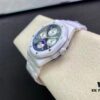 6931a8a1ccd8ab3d7af9d10b APS AP Royal Oak Series White Ceramic 26579 True Moon Phase Grande Tapisserie Dial 41mm Authentic Automatic Movement 5134 Slim 10.5mm Real Functions