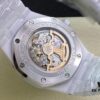 6931a8a1ccd8ab3d7af9d10c APS AP Royal Oak Series White Ceramic 26579 True Moon Phase Grande Tapisserie Dial 41mm Authentic Automatic Movement 5134 Slim 10.5mm Real Functions