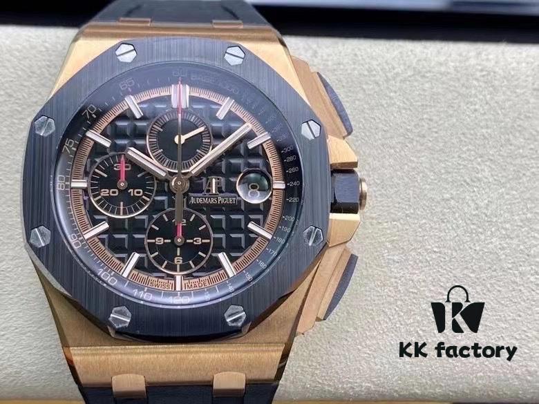 6931a8a1ccd8ab3d7af9d10e JF🔥Masterpiece Audemars Piguet Royal Oak Offshore Chronograph Series, 44MM Diameter, Full Ceramic Bezel