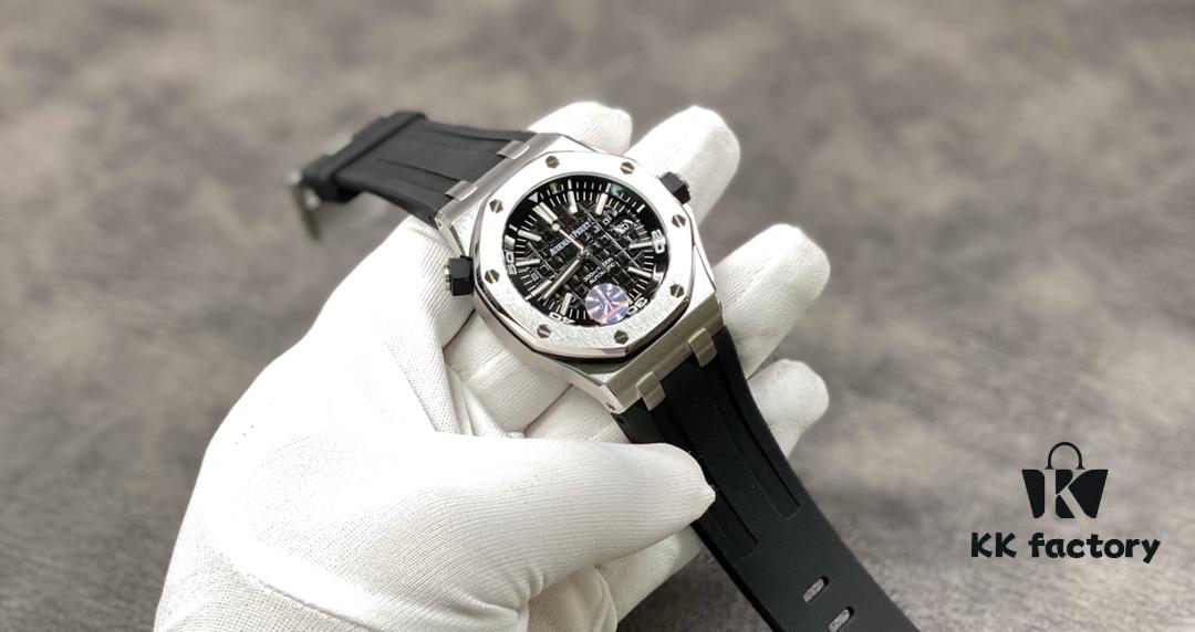 6931a8a1ccd8ab3d7af9d115 Audemars Piguet Royal Oak Offshore Chronograph Model 15703ST.OO.A002CA.01 - Exclusive Real-Shot Cabinet Version