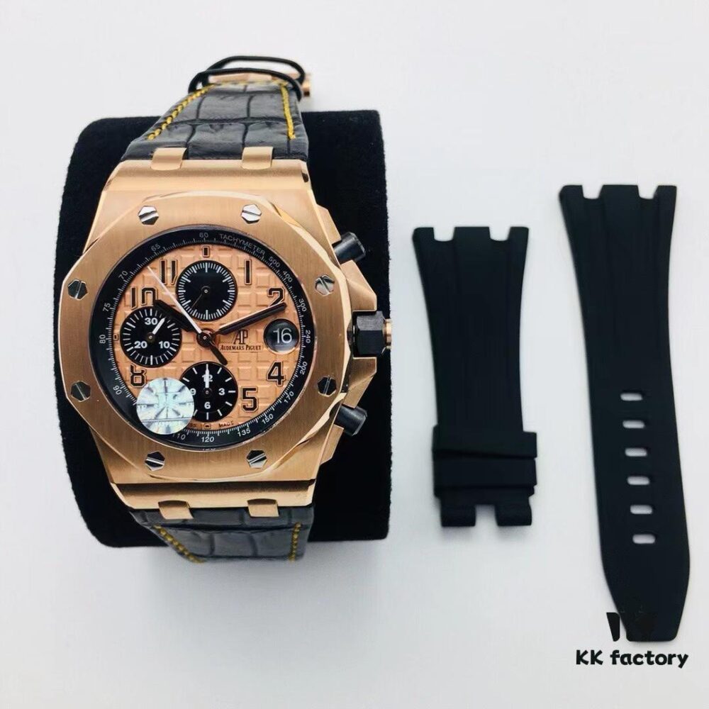 6931a8a2ccd8ab3d7af9d11d JF Fine AP Royal Oak 26470 Ceramic Bezel Chronograph Series V2 Version 42mm