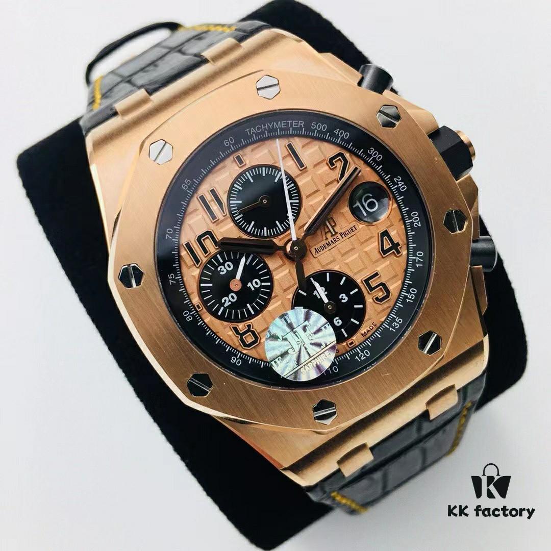 JF Fine AP Royal Oak 26470 Ceramic Bezel Chronograph Series V2 Version 42mm