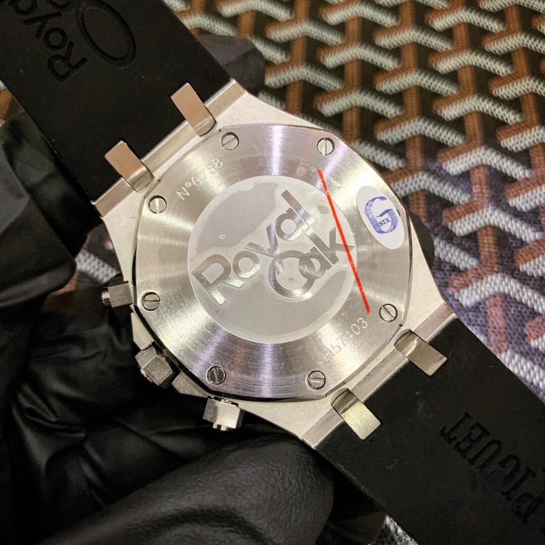 6931a8a3ccd8ab3d7af9d133 AP Royal Oak Series, Coated Glass, 42mm x 14mm, Waterproof Strap with Original AP Logo Pin Buckle, Equipped with Japanese Multi-function Quartz Movement, Octagonal Brushed Steel Case with Mesh Dial, Cool and Powerful, A Unique Tough Look