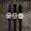 6931a8a3ccd8ab3d7af9d137 AP Royal Oak Series, Coated Glass, 42mm x 14mm, Waterproof Strap with Original AP Logo Pin Buckle, Equipped with Japanese Multi-function Quartz Movement, Octagonal Brushed Steel Case with Mesh Dial, Cool and Powerful, A Unique Tough Look