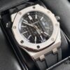 6931a8a3ccd8ab3d7af9d139 Royal Oak 15710 Features the Regular Octagonal Case with Eight Decorative Screws, Exuding a Rugged and Masculine Charm