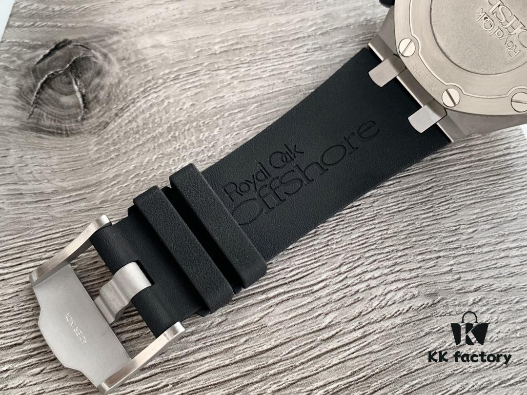6931a8a4ccd8ab3d7af9d13f Royal Oak 15710 Features the Regular Octagonal Case with Eight Decorative Screws, Exuding a Rugged and Masculine Charm
