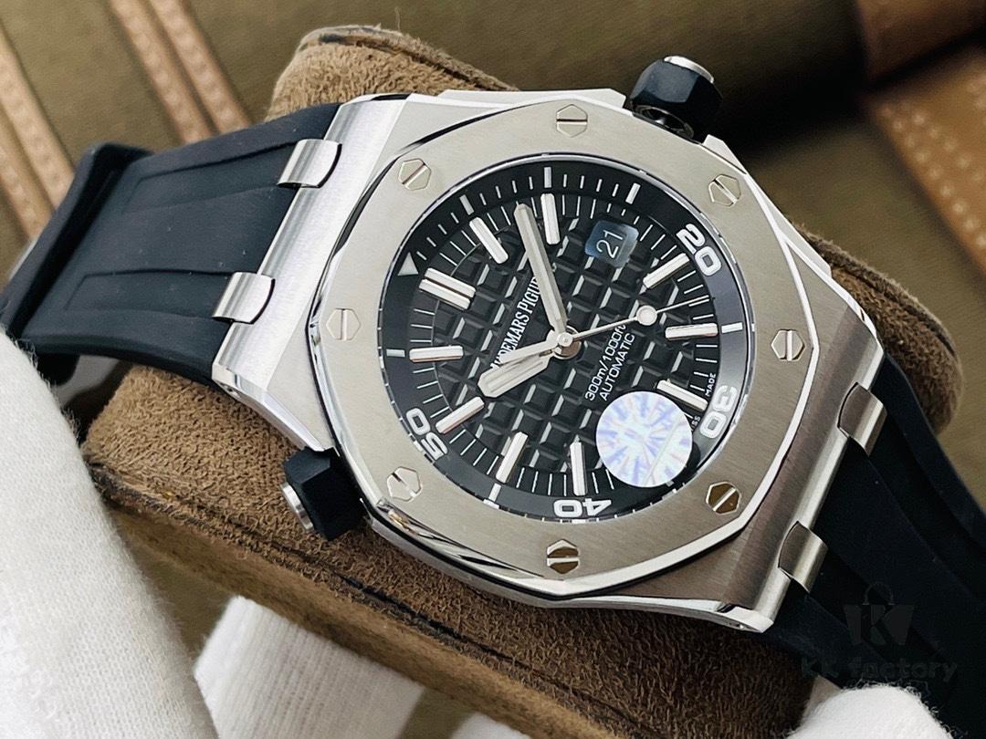 6931a8a5ccd8ab3d7af9d14b JF Factory 2021 Masterpiece V10 Version - Royal Oak Offshore 15710 Transparent Case Back Series Super V10 Upgraded Edition Returns with Power