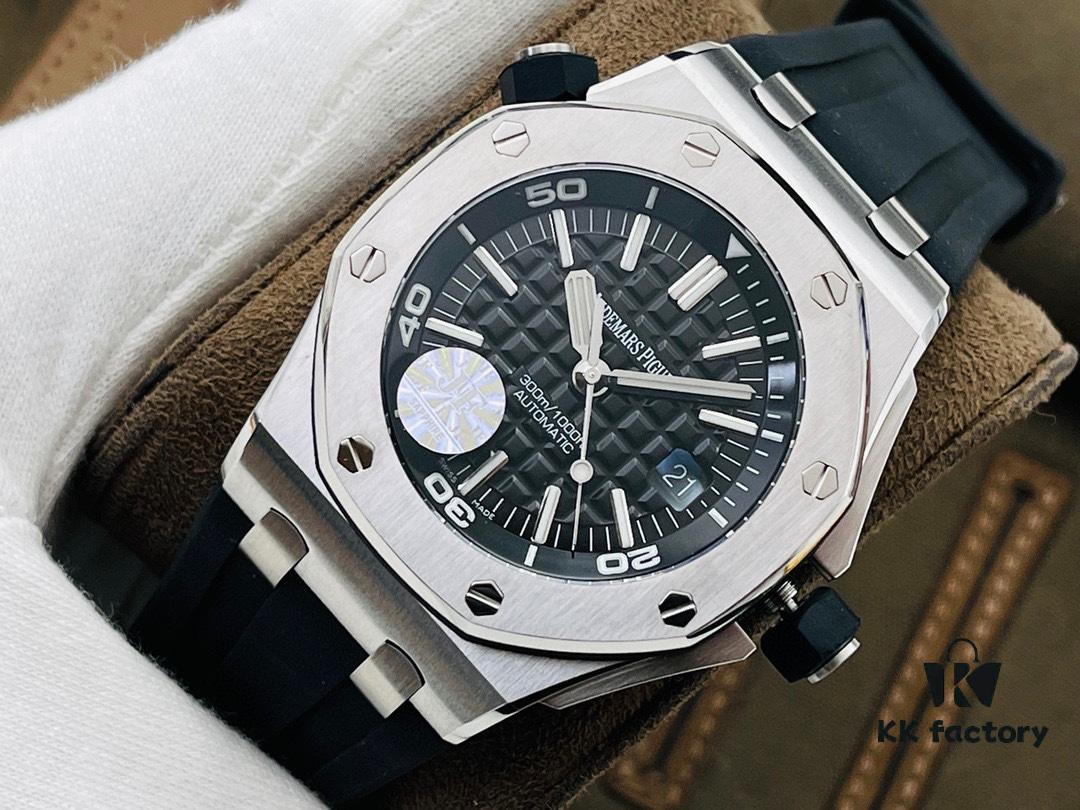 6931a8a5ccd8ab3d7af9d14c JF Factory 2021 Masterpiece V10 Version - Royal Oak Offshore 15710 Transparent Case Back Series Super V10 Upgraded Edition Returns with Power